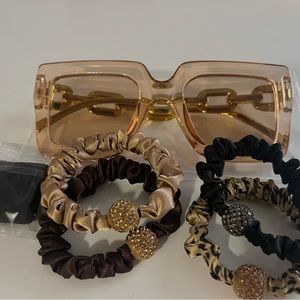 NEW! Pink Champagne Sunglasses & Accessories